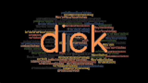 dicked|dick verb .